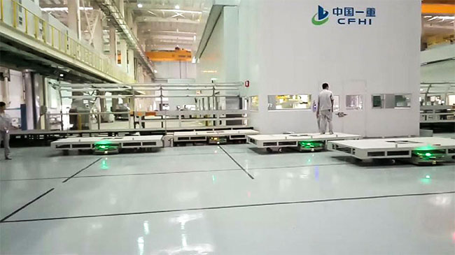 AGV τιμονιών για τη μαγνητική καθοδήγηση χωρητικότητας φορτίων υλικού χειρισμού 1000kg