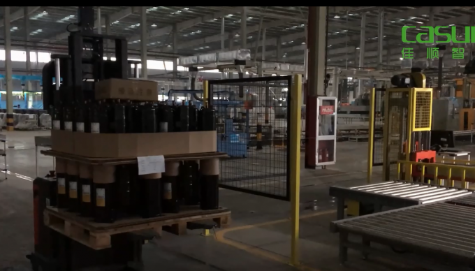 Τηλεκατευθυνόμενο λέιζερ - καθοδηγημένο AGV Forklifts ακριβής προσδιορισμός θέσης ωφέλιμων φορτίων 1 τόνου