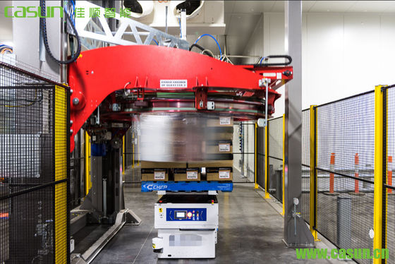 Lifting Type AGV Autonomous Guided Vehicle For Cold Chain Warehouse Custom Loading