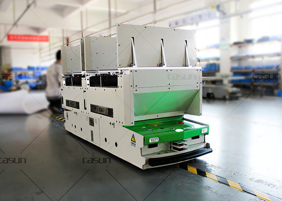 Customized Dimension Omni Directional Roller Conveyor AGV Vehicle Mobile Rail Guidance